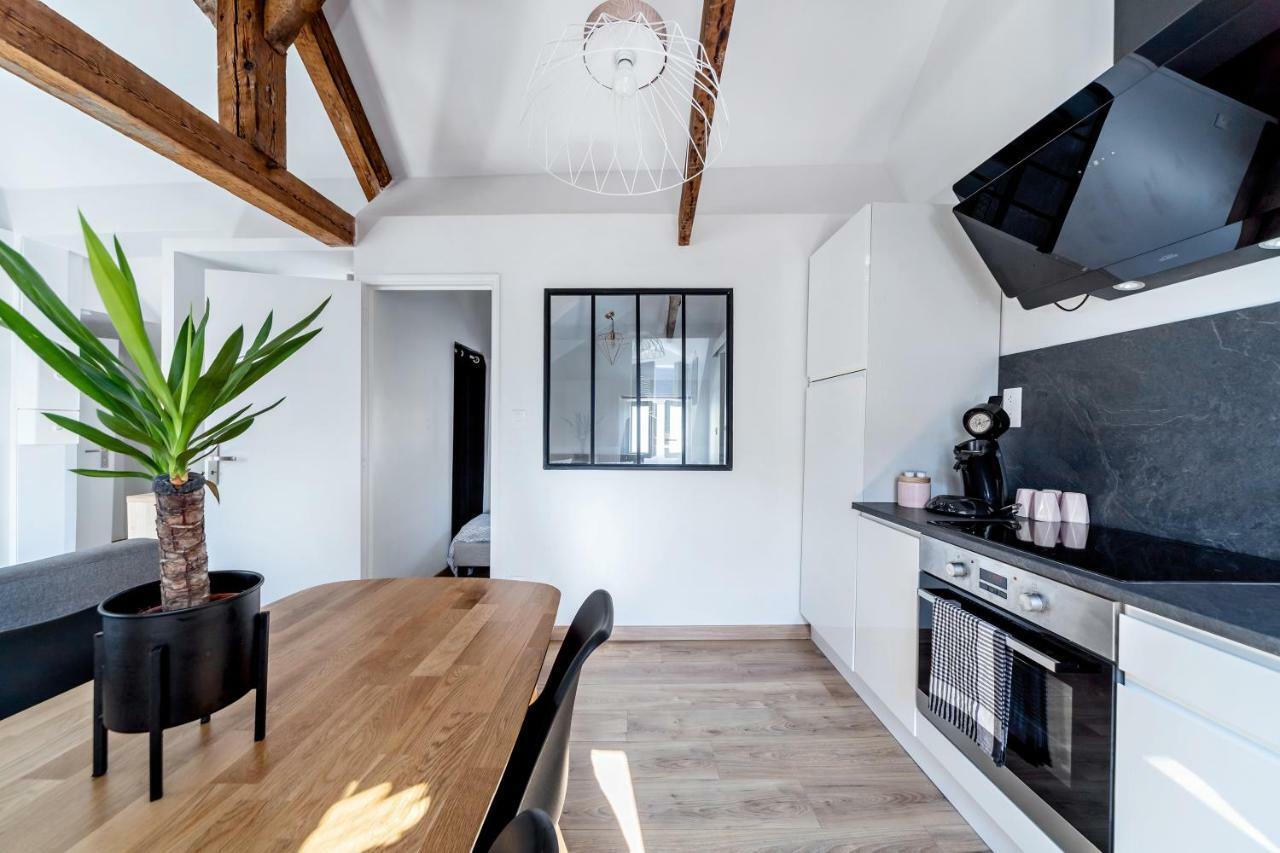 Appartement Cosy*** Centre Historique Dieppe - Rue Pietonne A 200M De La Plage מראה חיצוני תמונה